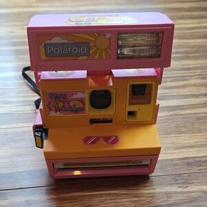 Polaroid Pink Barbie Instant Camera